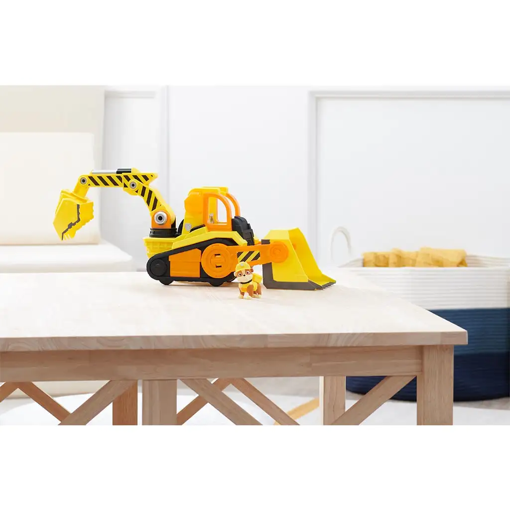 Mancs Őrjárat: Rubble és csapata - Rubble deluxe buldózere - Spin Master kép 4