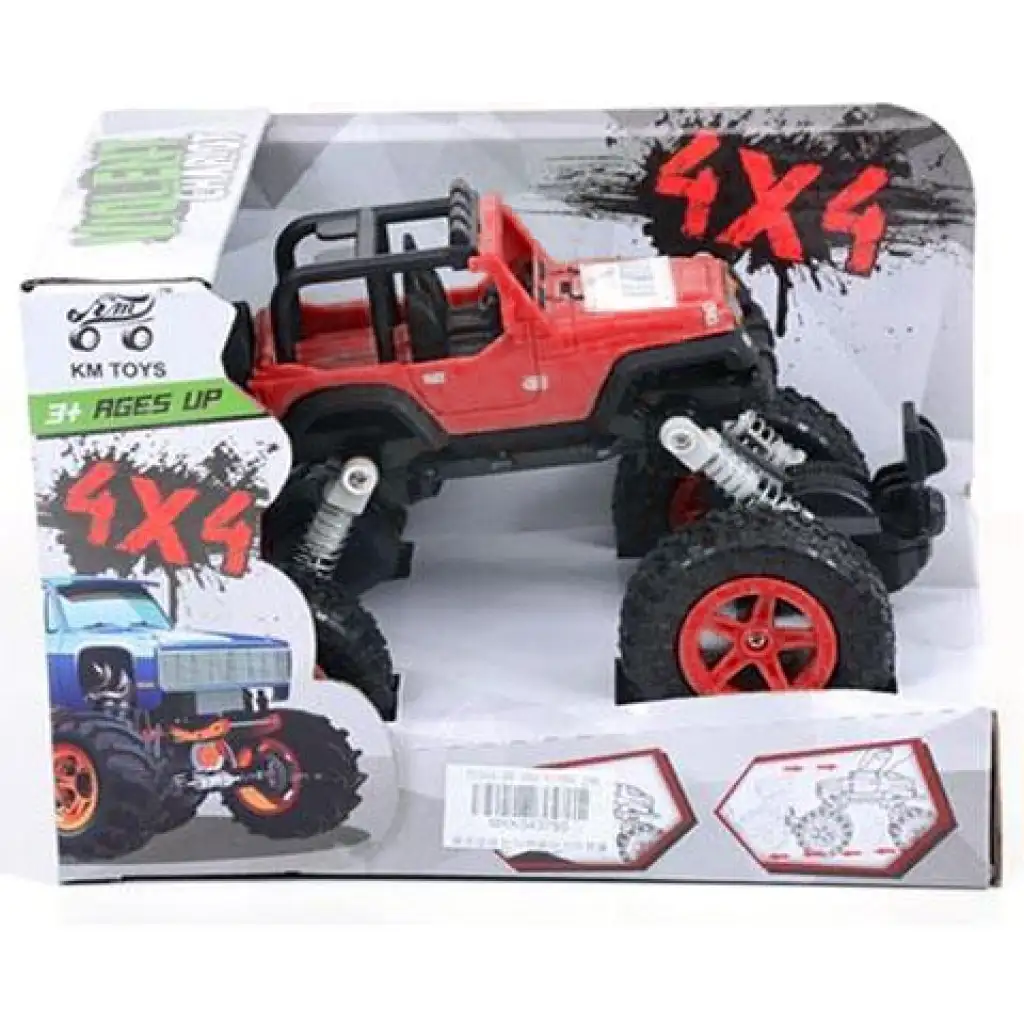 Rugós terepjáró autó 4x4-es több színváltozatban kép 2