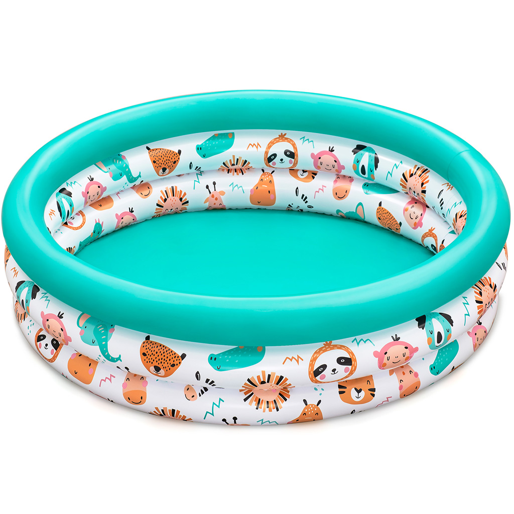 Bestway: Safari Pals felfújható gyerekmedence 102x25cm