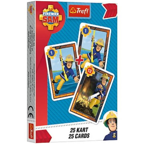 Sam a tűzoltó Fekete Péter kártyajáték - Trefl kép 1