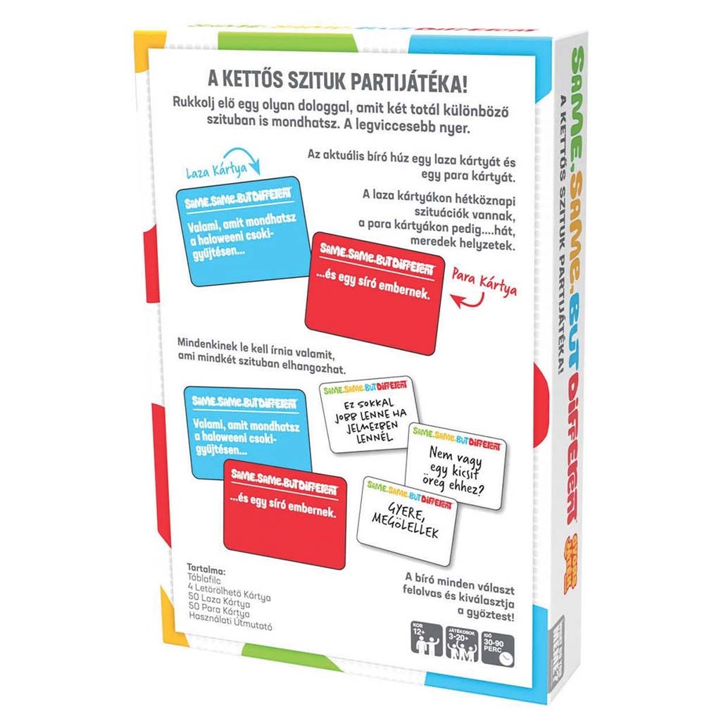 Same Same but Different - Quick Play kiadás parti társasjáték kép 2