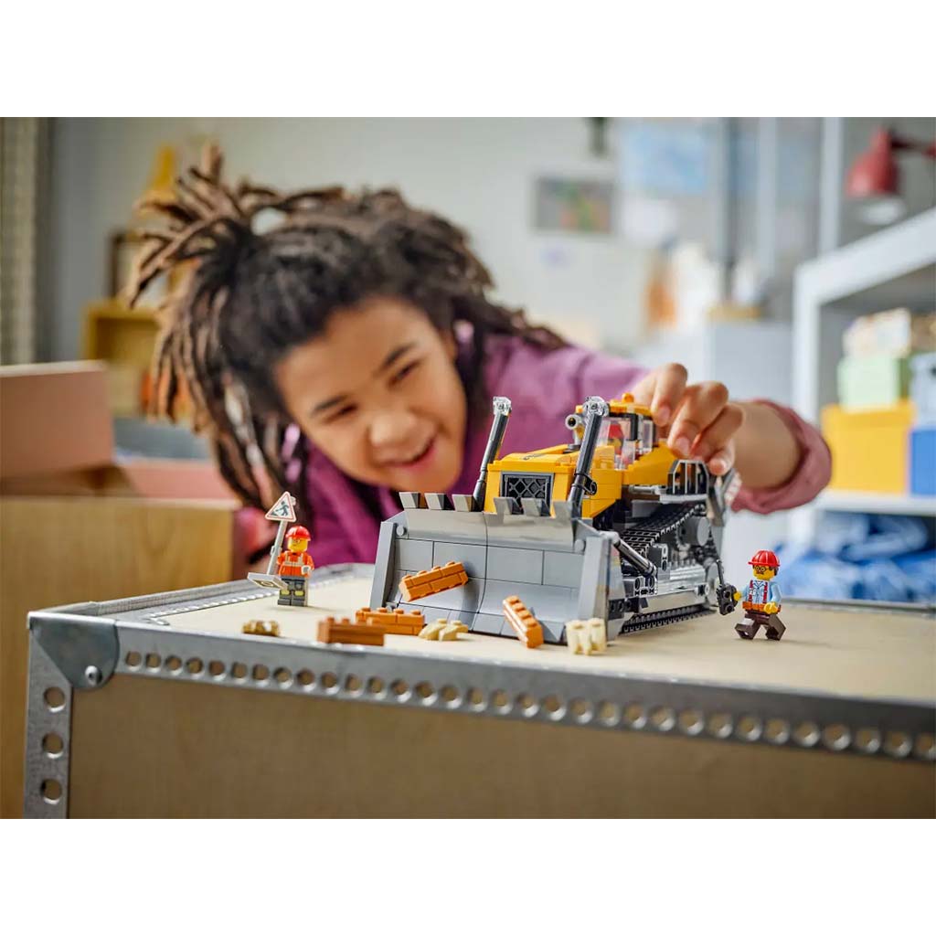 LEGO® City: Sárga buldózer (60466) kép 6