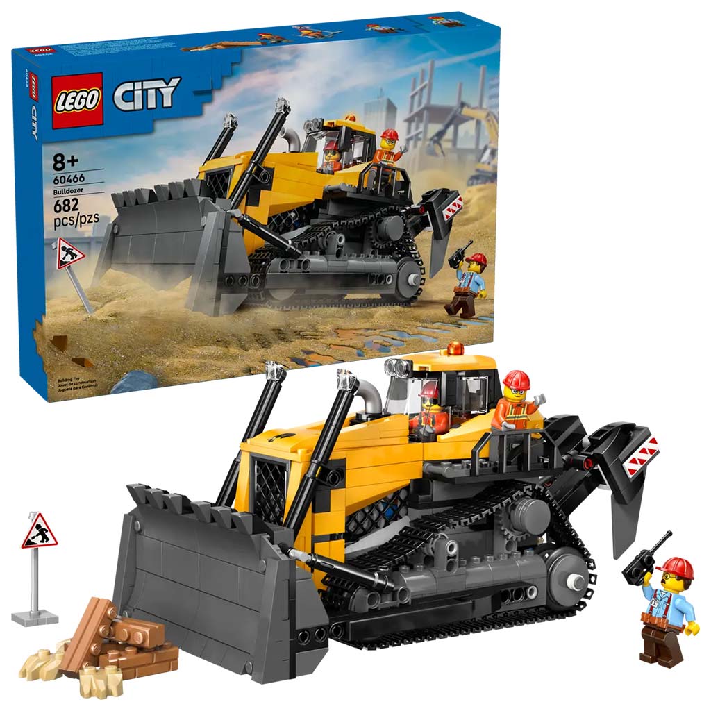 LEGO® City: Sárga buldózer (60466)