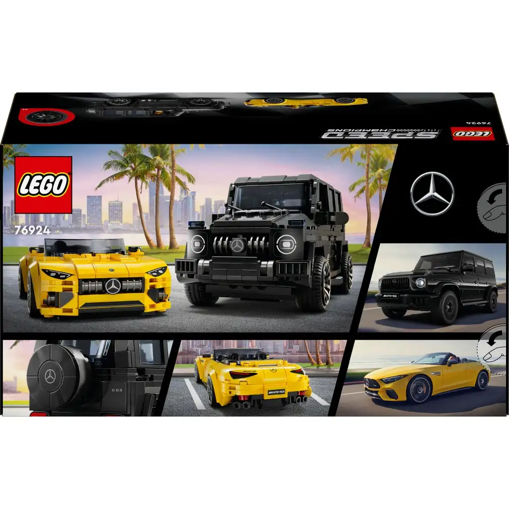 LEGO® Speed Champions: Mercedes-AMG G 63 és Mercedes-AMG SL 63 (76924) kép 2