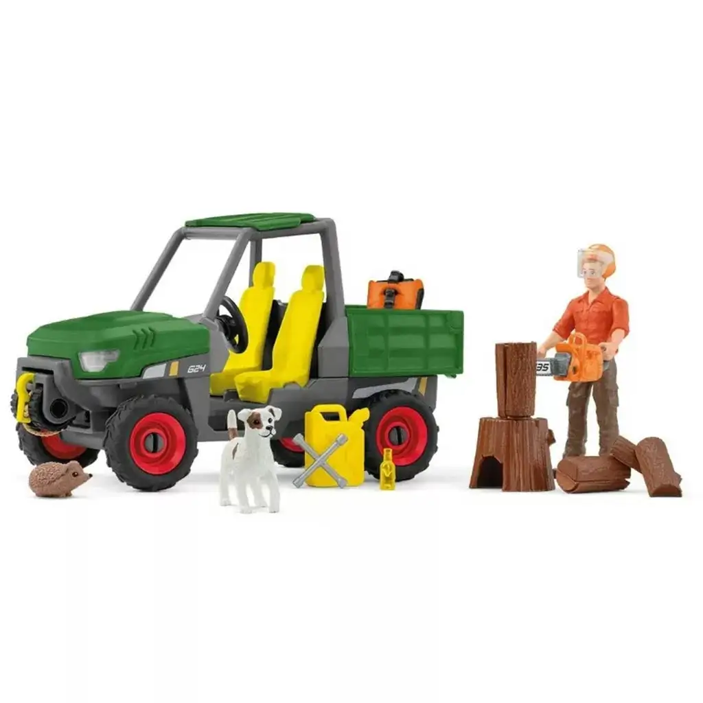 Schleich: Farm World - Erdei mukálatok játékszett (42659) kép 4