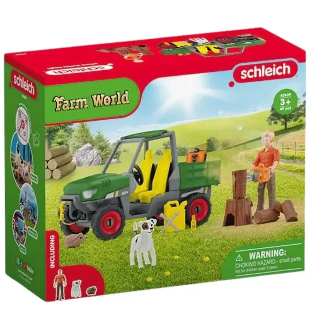 Schleich: Farm World - Erdei mukálatok játékszett (42659) kép 1