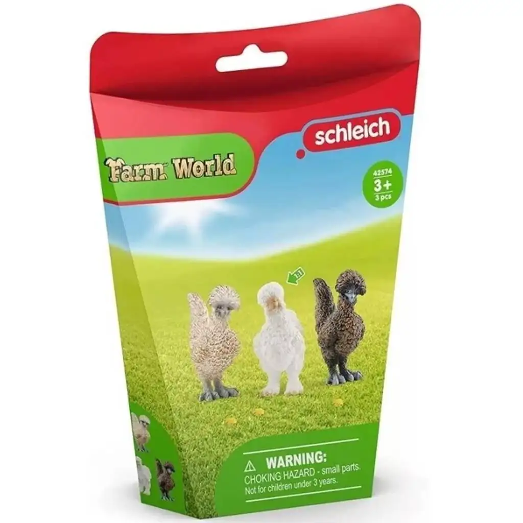 Schleich: Farm World - Csirke barátok figura szett (42574)