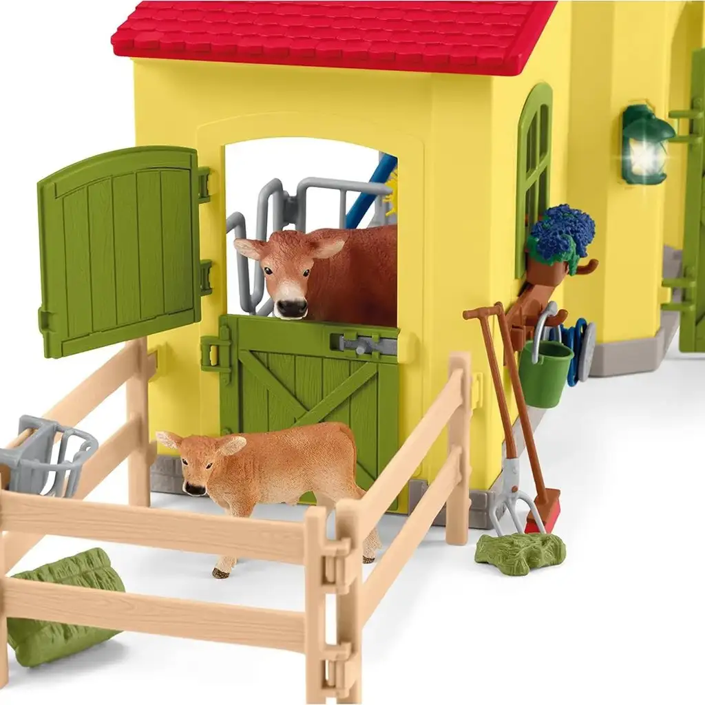 Schleich: Farm World - Nagy farm állatokkal játékszett (42605) kép 4
