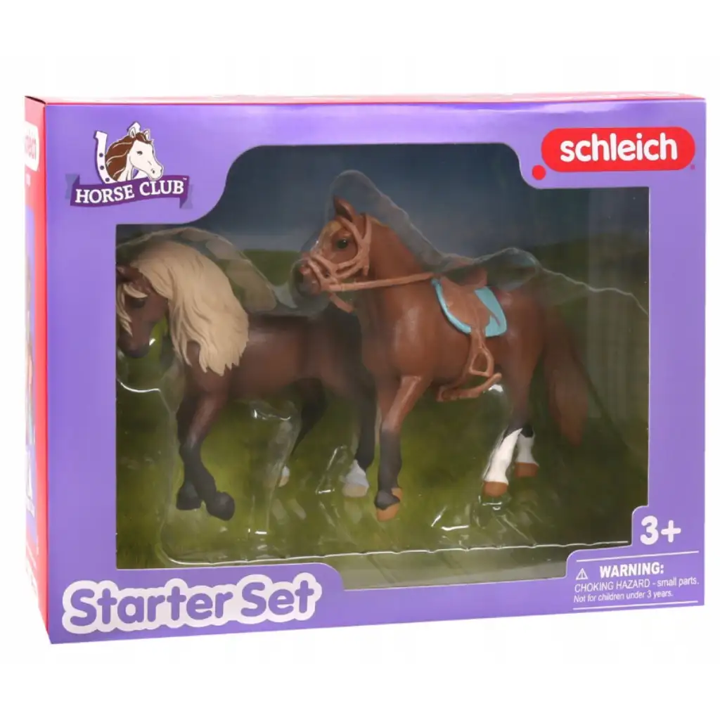 Schleich: Horse Club - Perui paso lovak kezdő játékszett (42738)