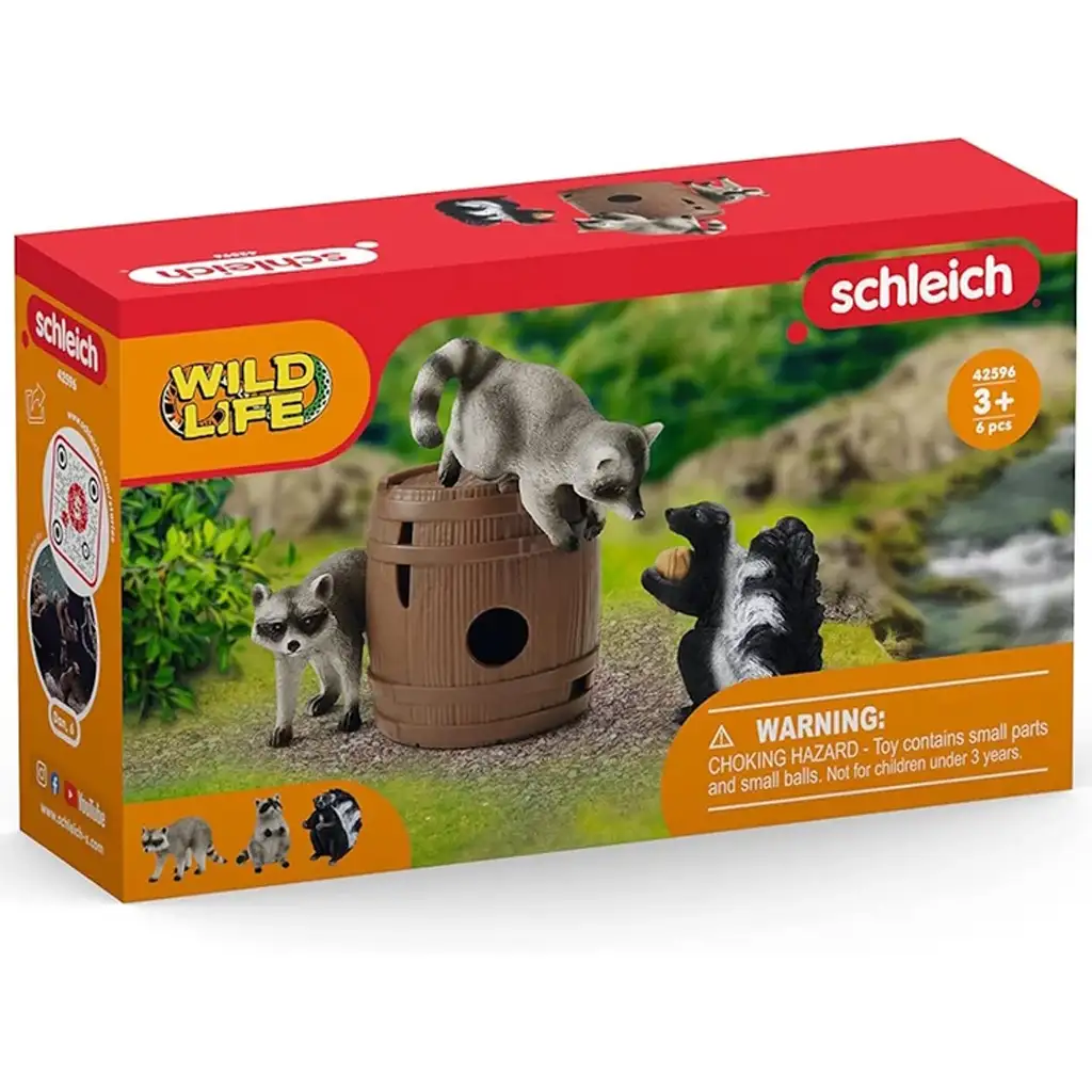 Schleich: Wild Life - Móka a dióval figura szett (42596) kép 2