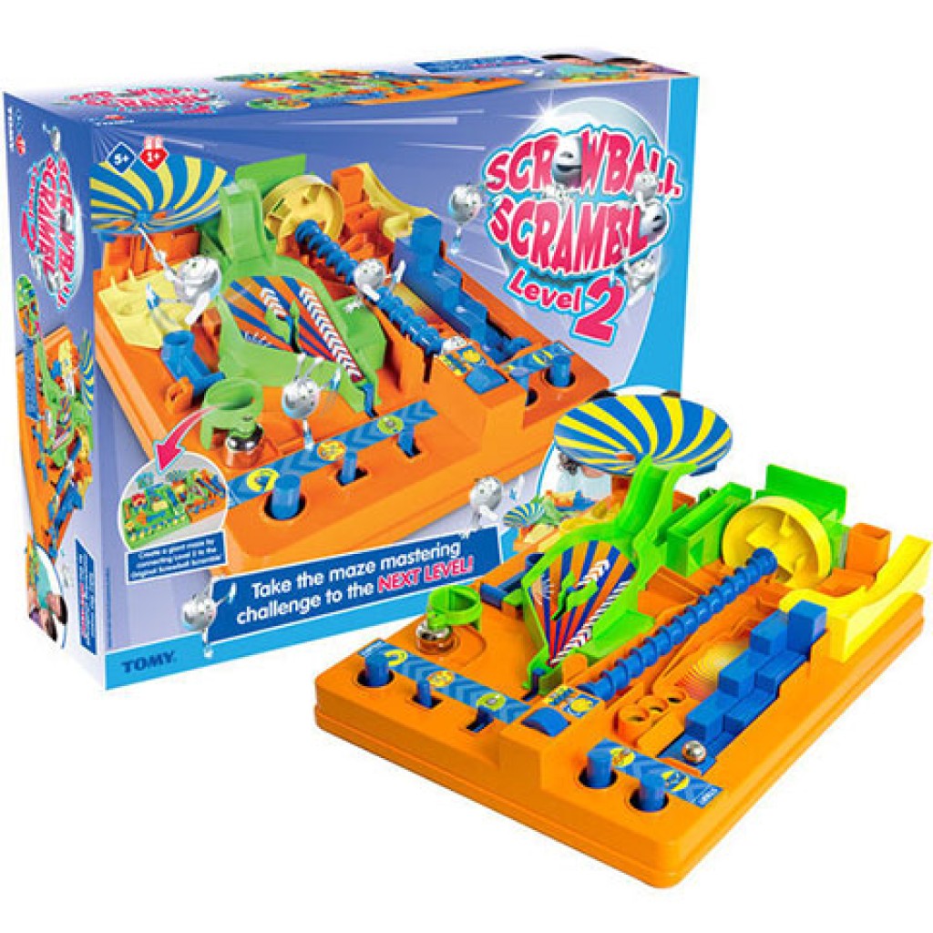 Screwball Scramble: Dilis golyófutam Level 2 ügyességi társasjáték kép 1