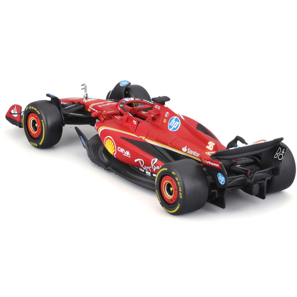 Bburago: Ferrari SF24 F1 versenyautó fém autómodell 1/43 kép 2