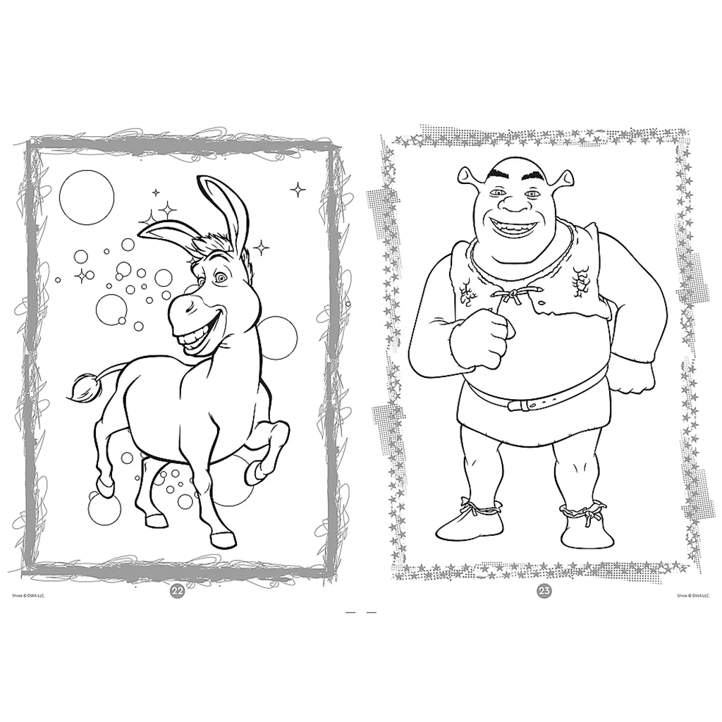 Shrek kifestőkönyv - Trefl kép 3