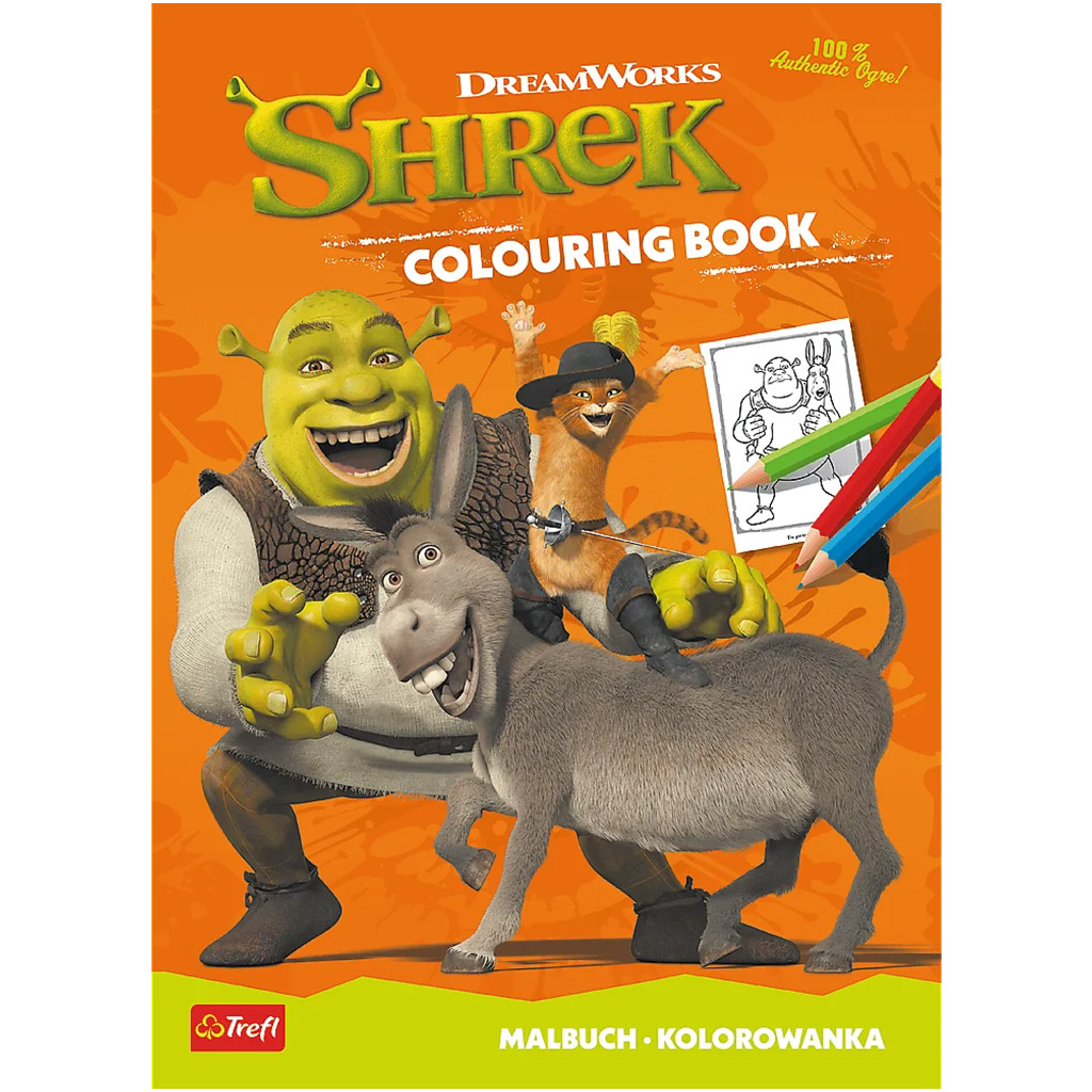 Shrek kifestőkönyv - Trefl