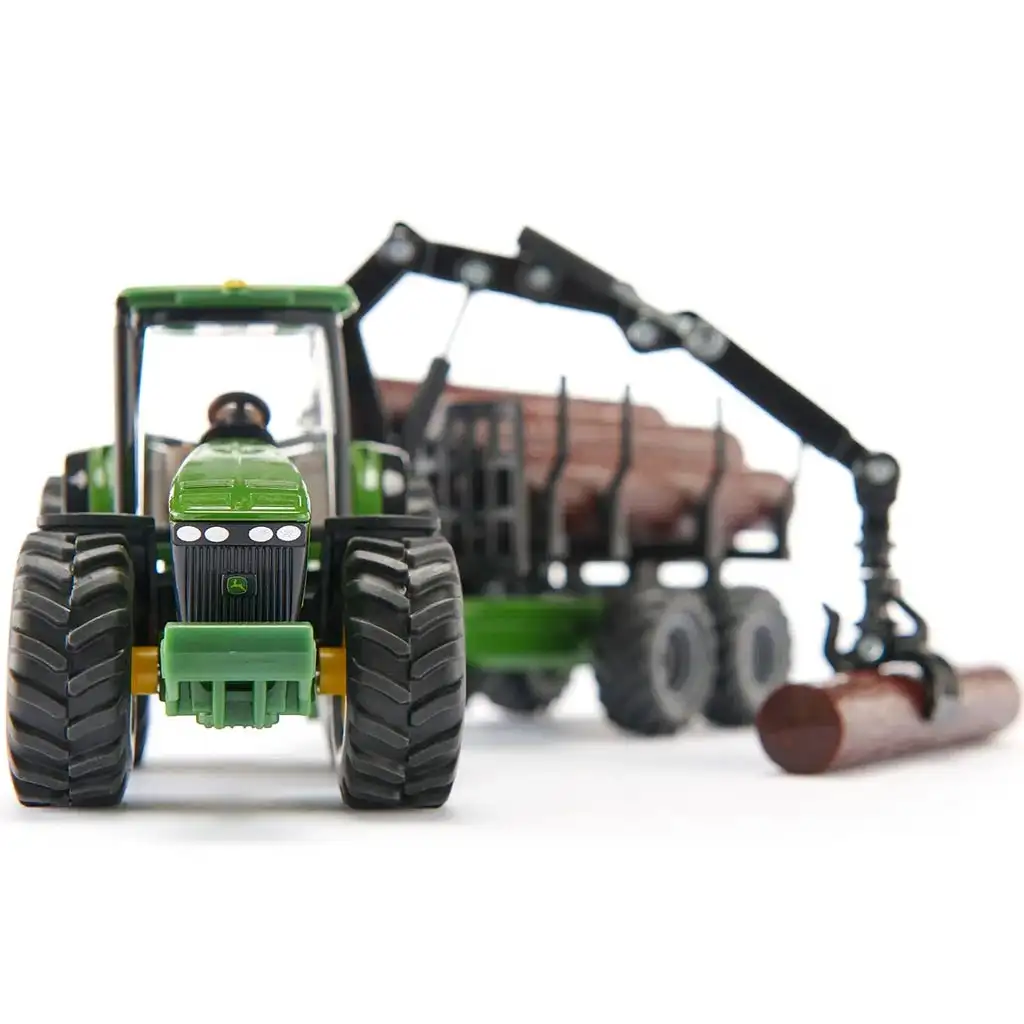 SIKU John Deere rönkszállító traktor 1/50 kép 2