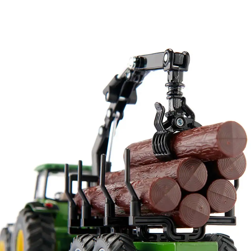 SIKU John Deere rönkszállító traktor 1/50 kép 3