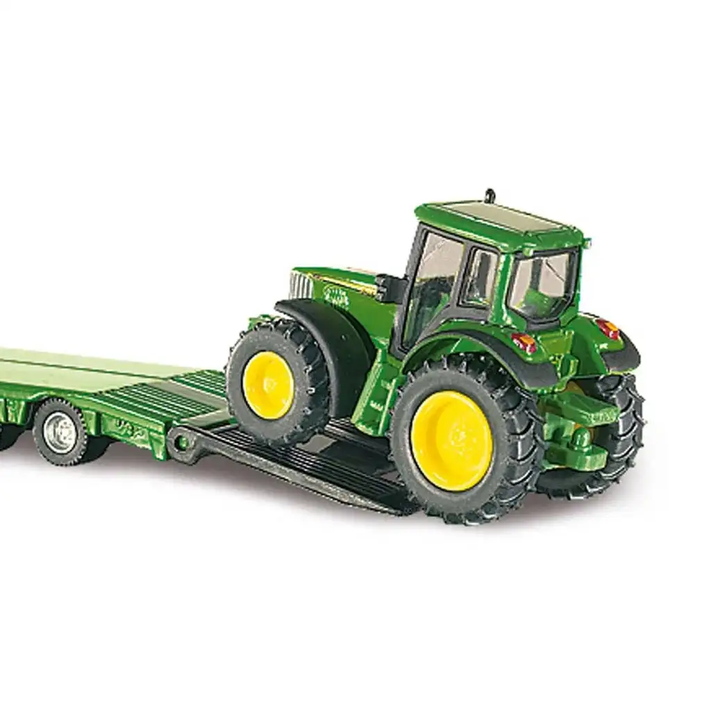 SIKU Kamion John Deere traktorokkal játékszett 1/87 kép 2