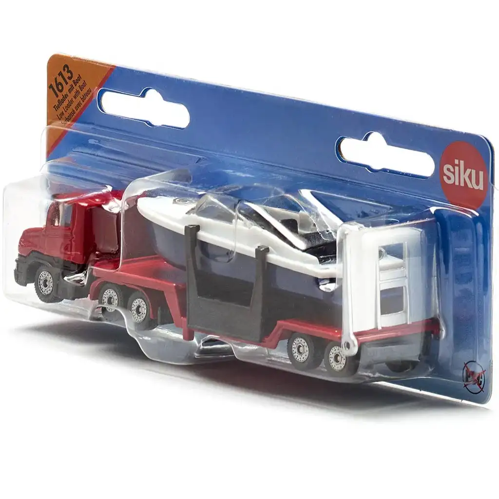 SIKU Kamion motorcsónakkal játékszett 1/87 kép 4