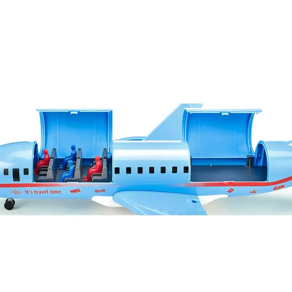 SIKU Kereskedelmi utasszállító repülőgép kiegészítőkkel 1/87 kép 3