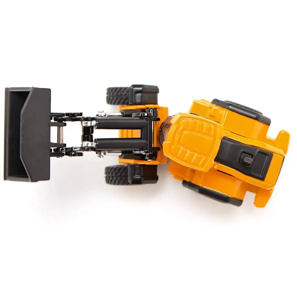 SIKU MAN teherautó JCB traktorral 1/87 kép 3