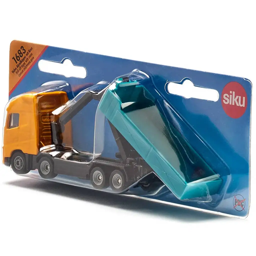 SIKU Volvo dömper daruval 1/87 kép 3