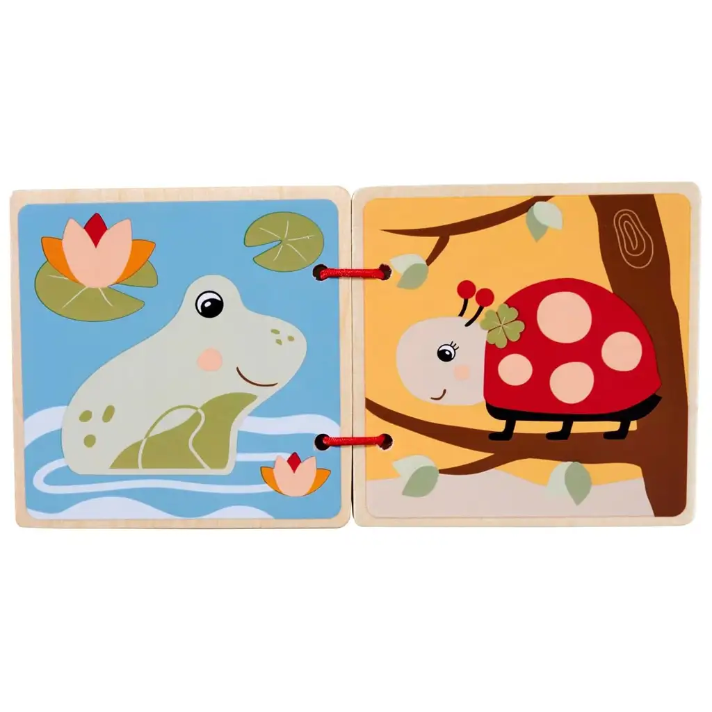 Eichhorn: Állatos fa képeskönyv - Simba Toys kép 3