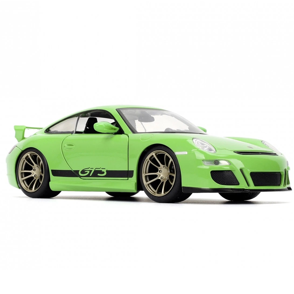 Halálos iramban: 2007 Porsche 911 GT3 fém autómodell 1/24 - Jada Toys kép 2