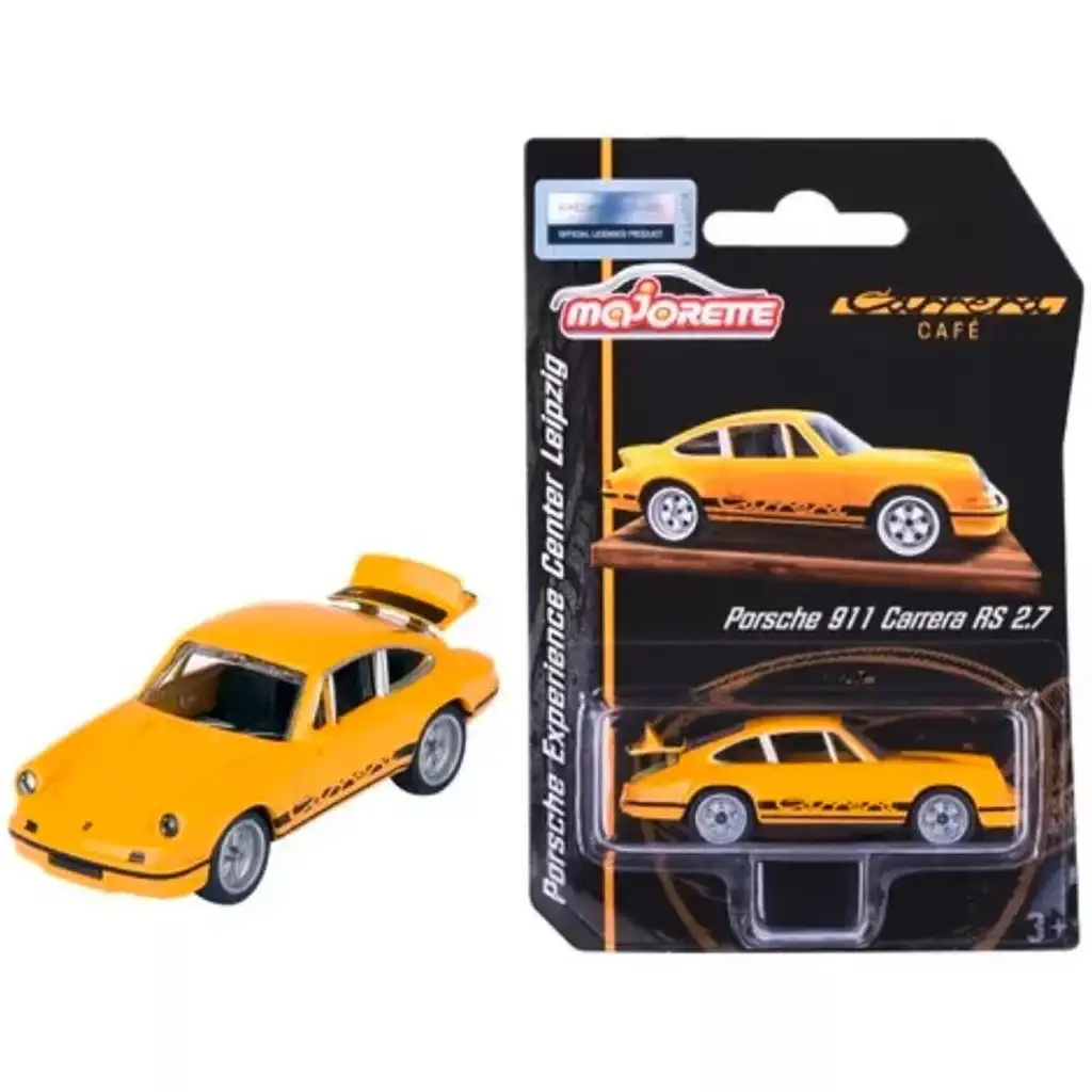 Majorette: Porsche 911 Carrera RS 2.7 kisautó 1/64 - Simba Toys