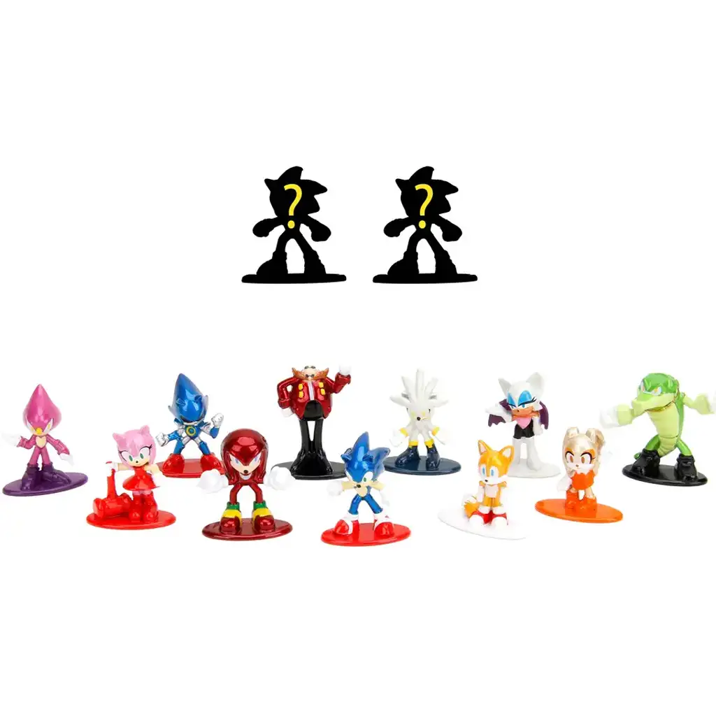 Sonic a sündisznó meglepetés nano metálfigurák 1db - Simba Toys kép 2