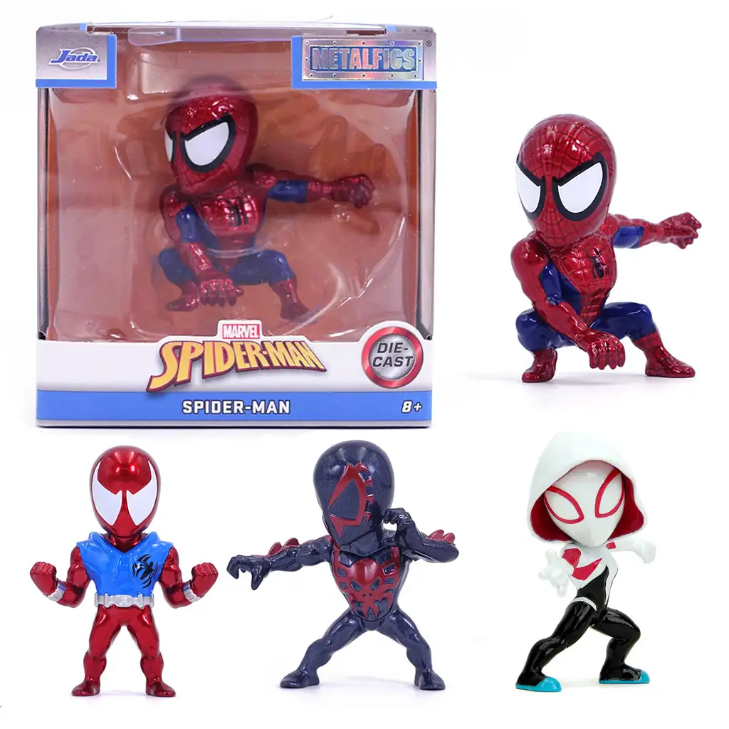 Marvel: Pókember Metalfigs metálfigurák többféle változatban 1db - Simba Toys
