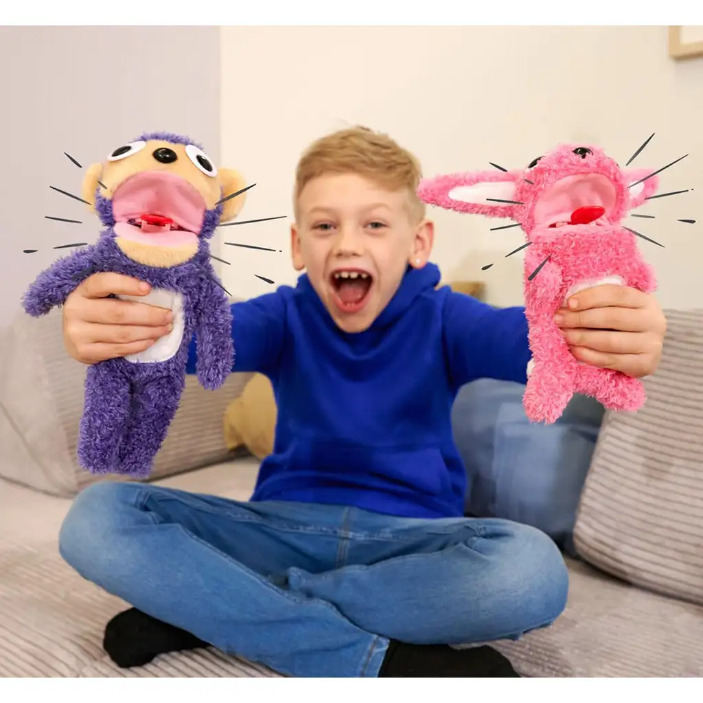 ScreamerZ: Sikítozó majom plüssfigura 30 cm - Simba Toys kép 7