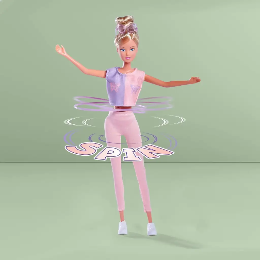 Steffi Love: Steffi baba Hullahopp karikával és kiegészítőkkel - Simba Toys kép 6