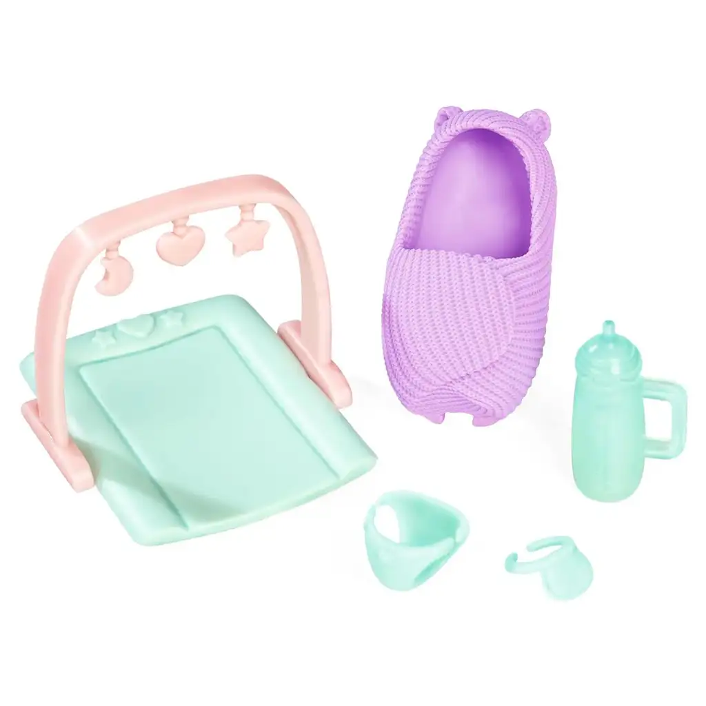 Steffi Love: Steffi terhes baba bölcsővel és kiegészítőkkel - Simba Toys kép 5