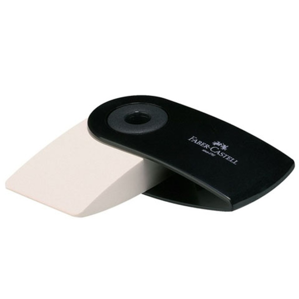 Faber-Castell: Sleeve mini fekete tokos radír kép 2
