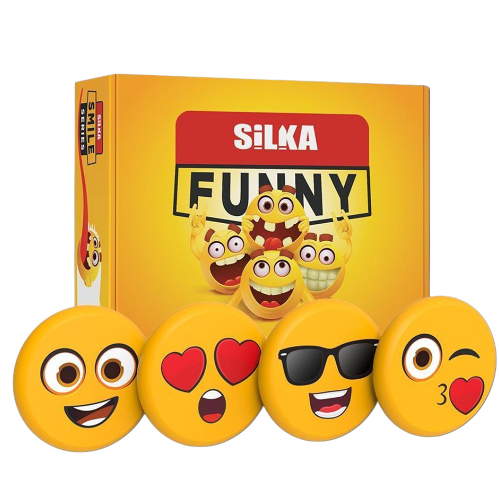 Nebulo: Silka radír - smile mintás 1db