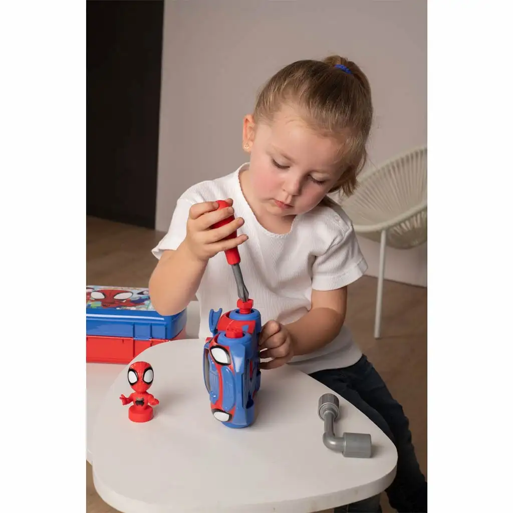 Smoby Spidey összeszerelhető autó bőröndben - Simba Toys kép 3