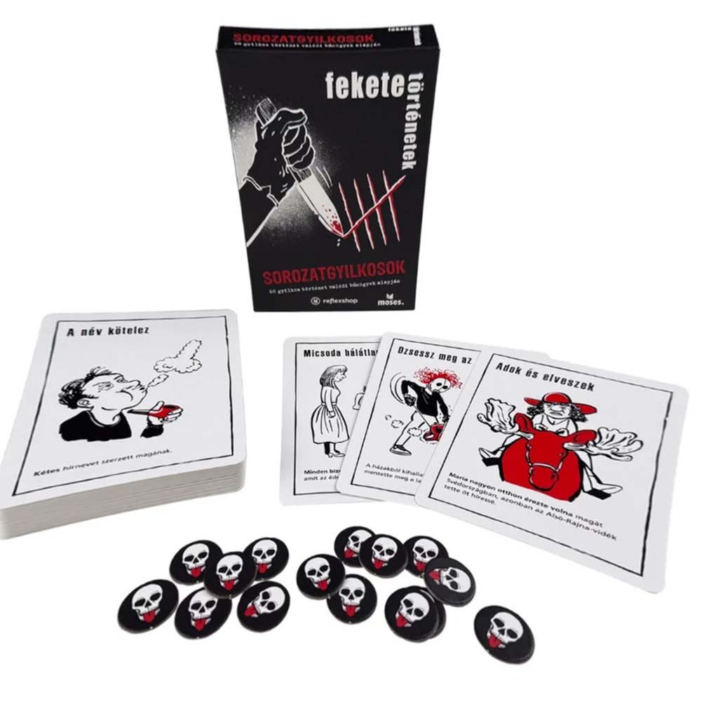 Fekete történetek: Sorozatgyilkosok logisztori rejtvények kép 3