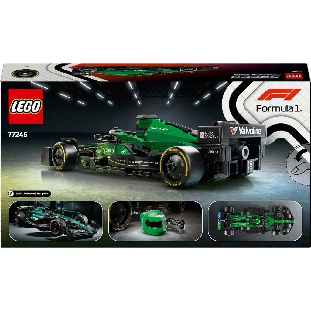 LEGO® Speed Champions: Aston Martin Aramco F1® AMR24 versenyautó (77245) kép 2
