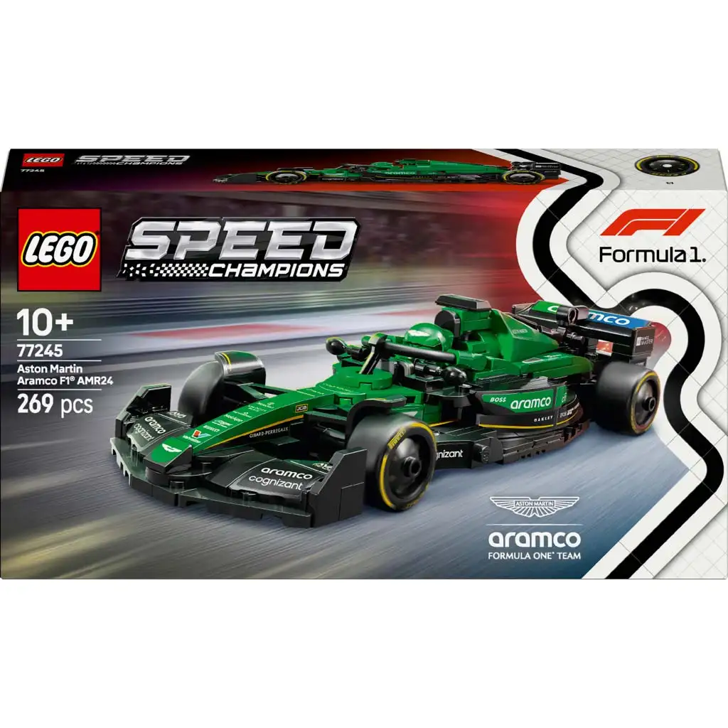 LEGO® Speed Champions: Aston Martin Aramco F1® AMR24 versenyautó (77245)