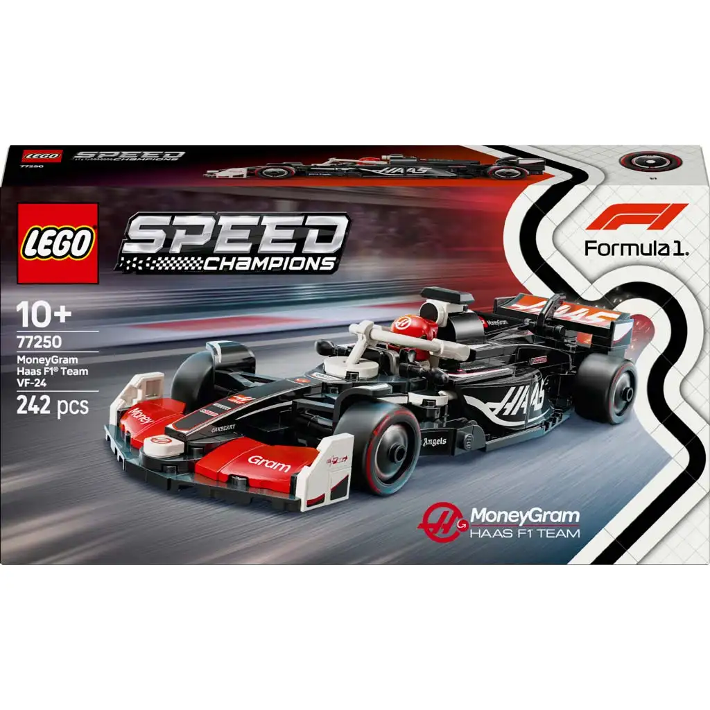LEGO® Speed Champions: MoneyGram Haas F1® Team VF-24 versenyautó (77250)