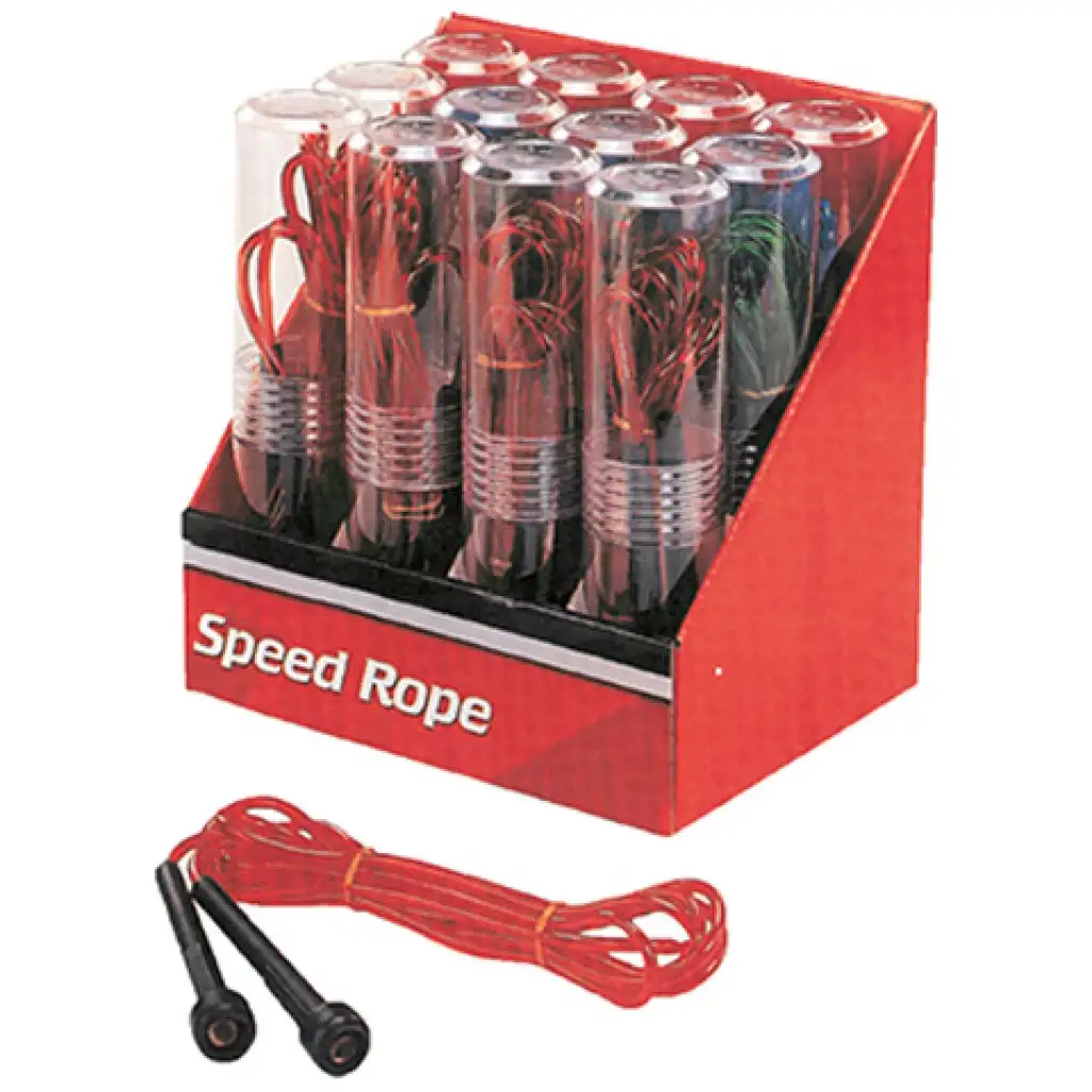 Speed Rope ugrókötél 2,8m kék vagy piros színben - Spartan kép 1