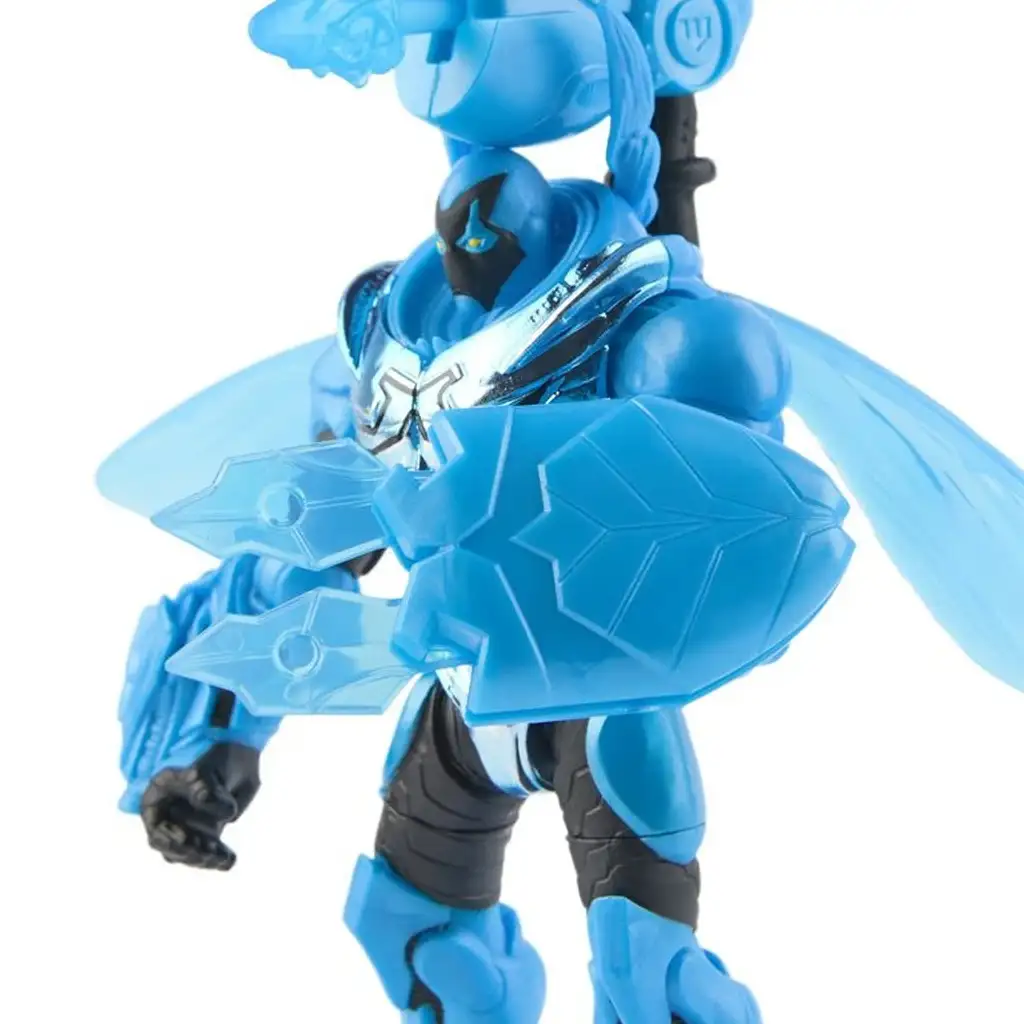 DC Metal Force Blue Beetle játékfigura felszereléssel - Spin Master kép 3