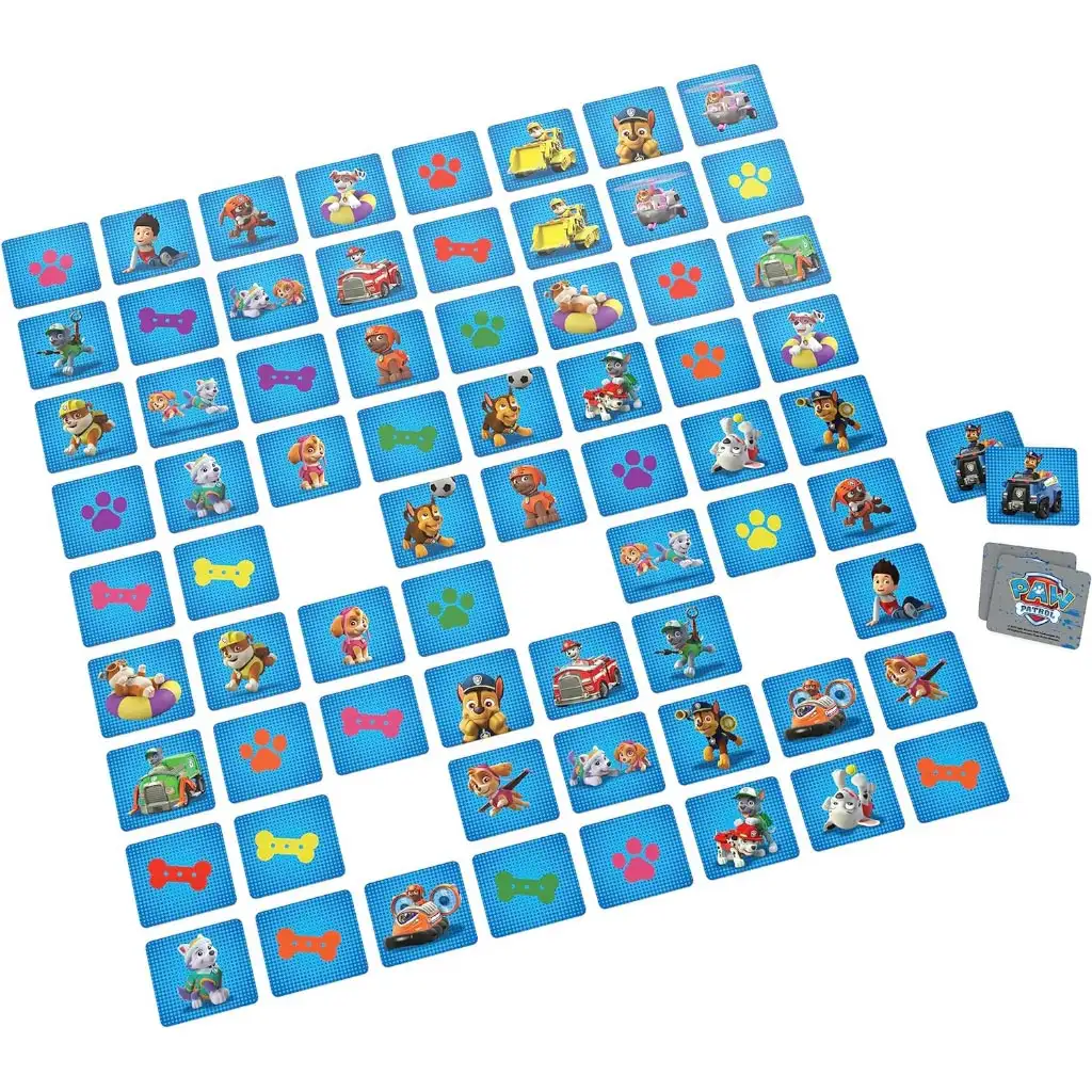 Mancs Őrjárat: 72db-os memóriajáték fém kofferben - Spin Master kép 3