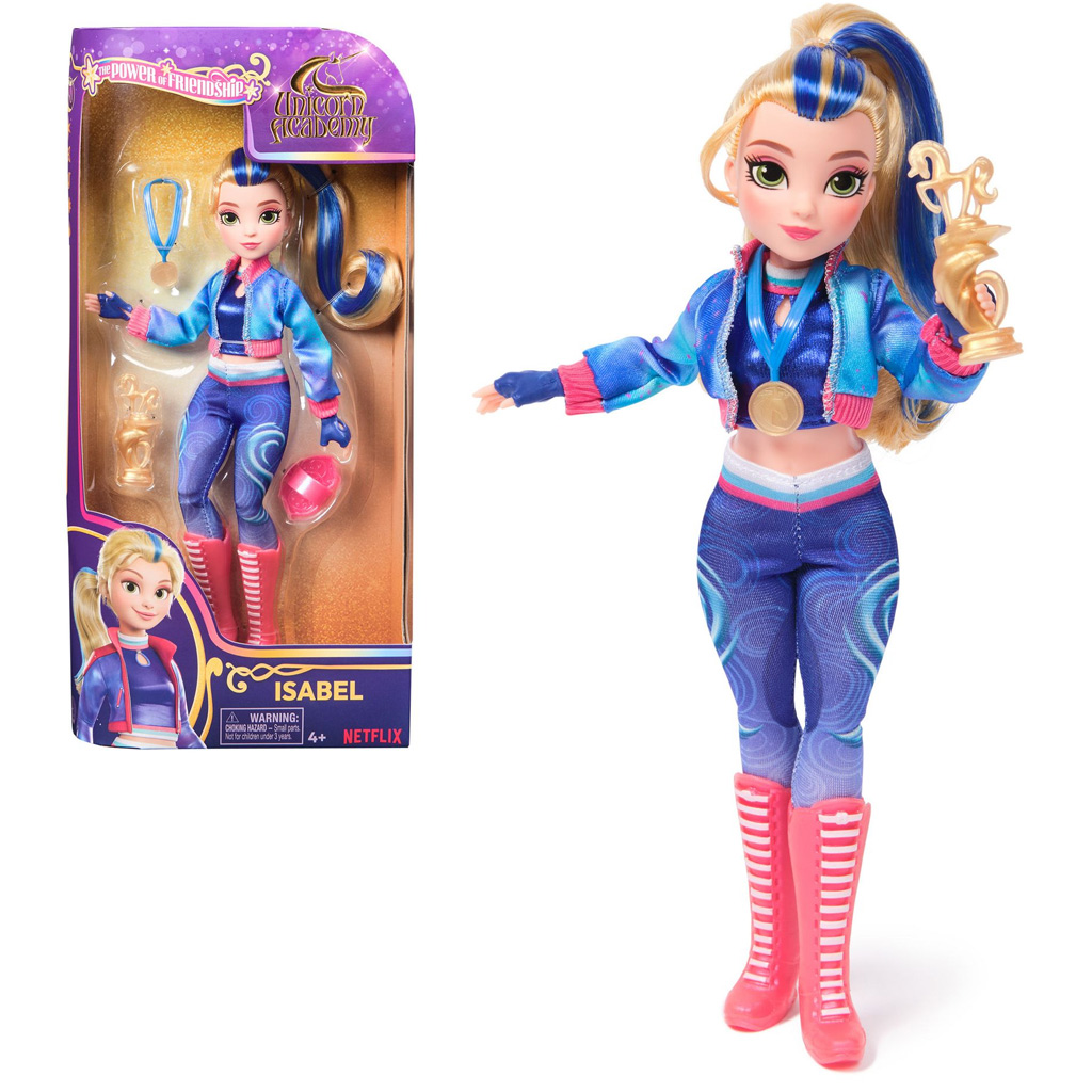 Unikornis Akadémia: Isabel figura kiegészítőkkel - Spin Master