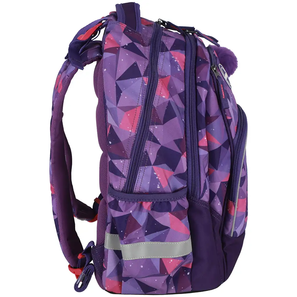 Spirit: Butterfly pillangó 3D mintás lekerekített iskolatáska, hátizsák 34x26x44cm kép 4