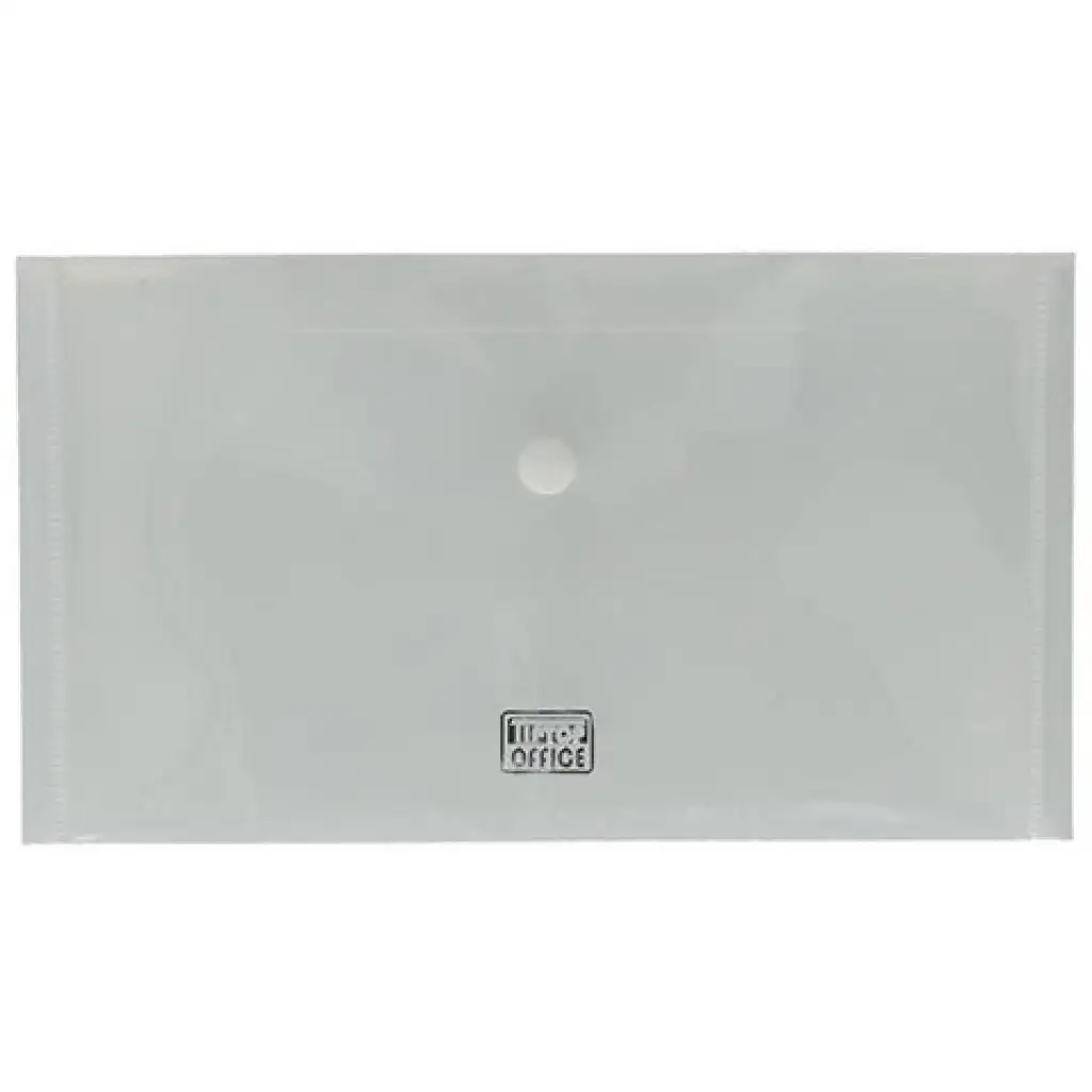 Spirit: Színtelen átlátszó irattartó mappa 235x115mm-es méretben