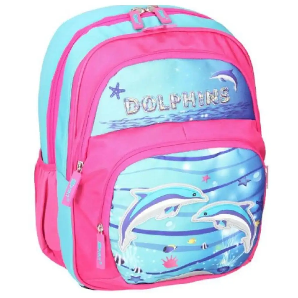 Spirit: Delfines ergonomikus iskolatáska hátizsák kép 2