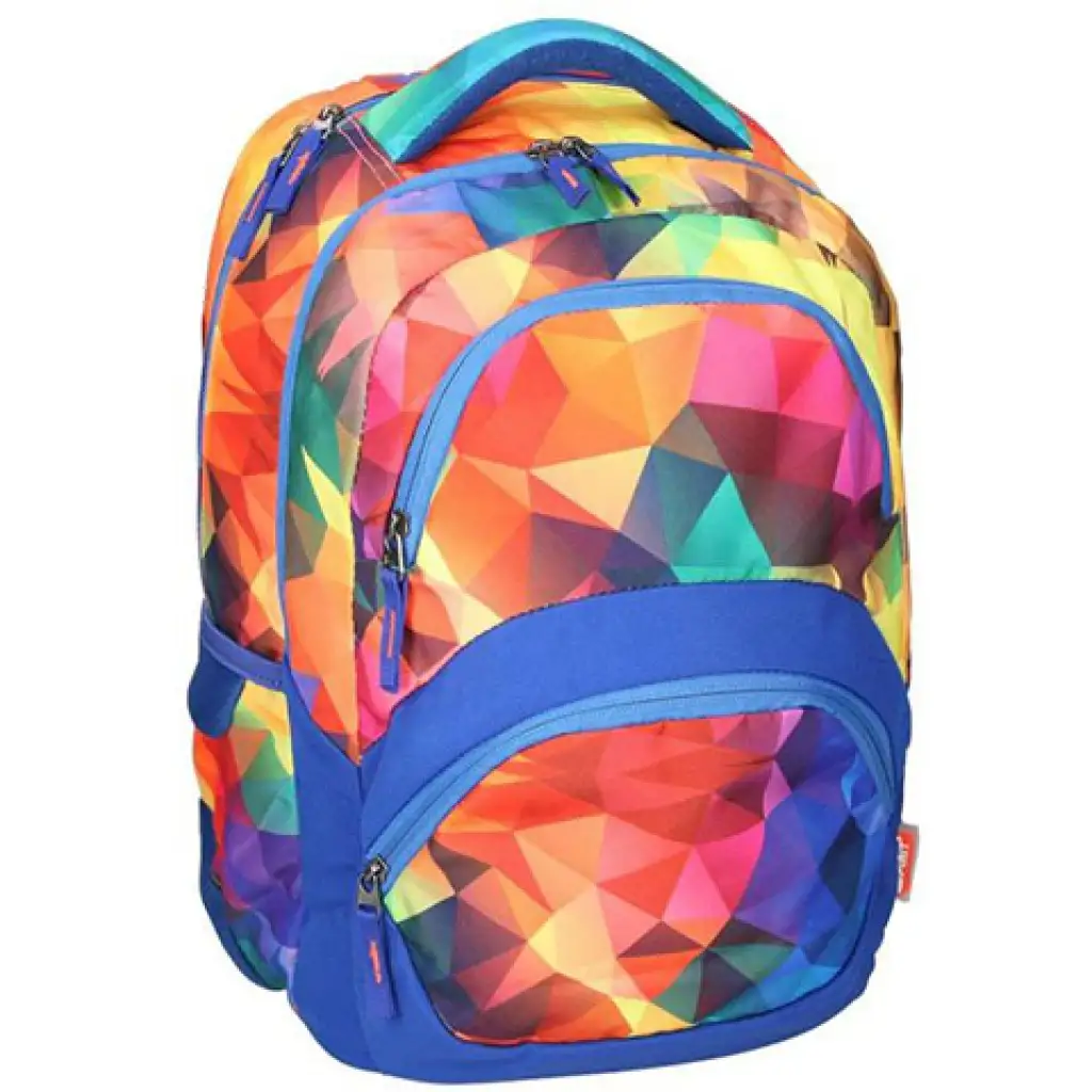 Spirit: Freedom színes lekerekített iskolatáska, hátizsák