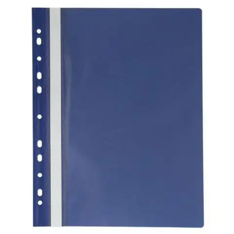 Spirit: Kék perforált lefűző mappa 110/170 A4-es