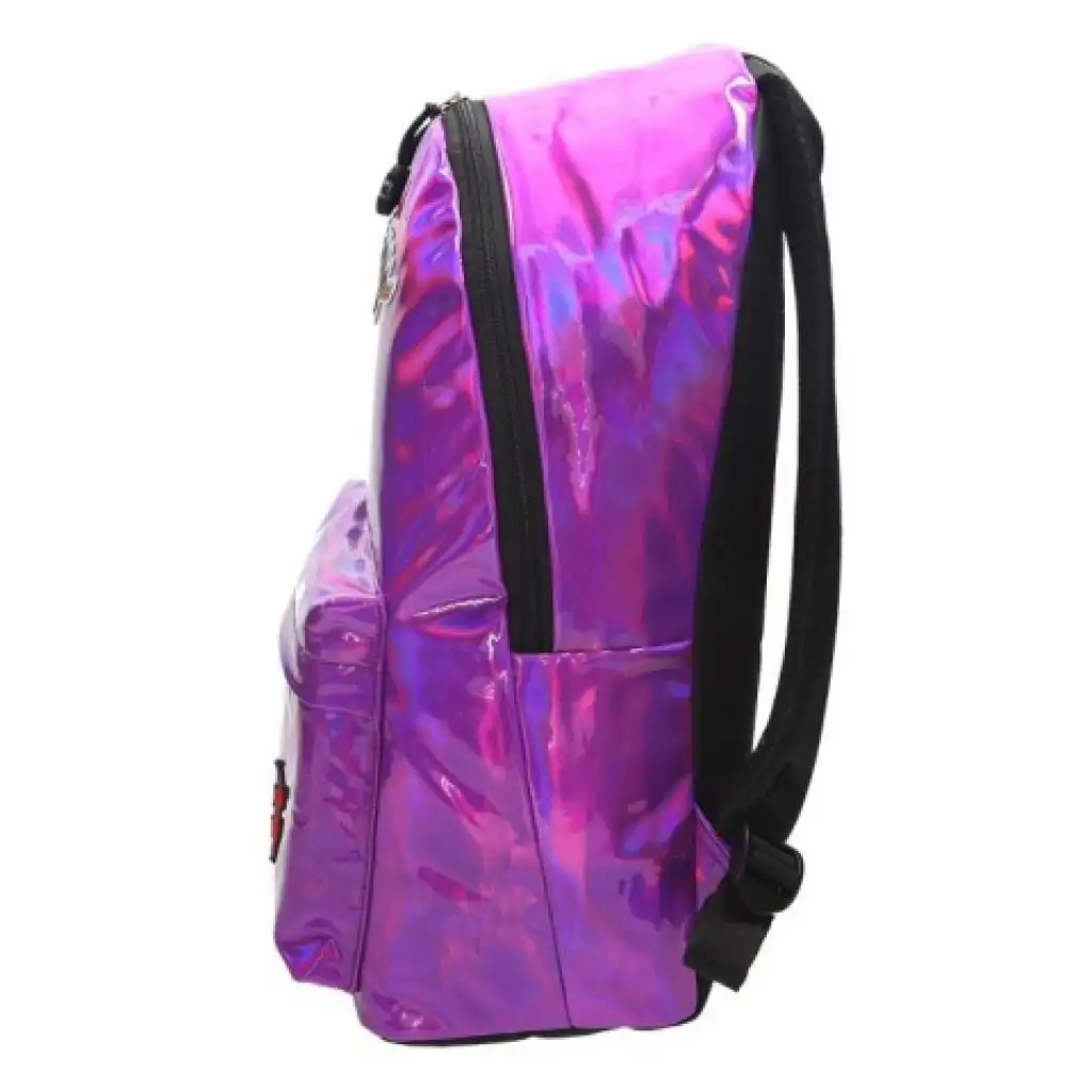 Spirit: Metál lila iskolatáska, hátizsák 43x31x19cm kép 3